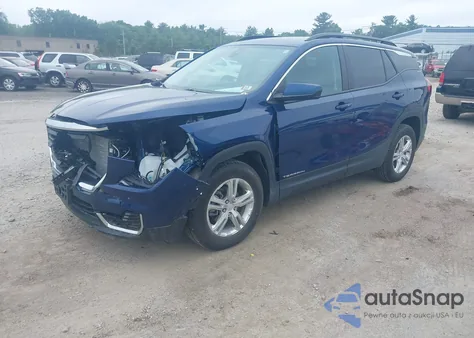 2022 GMC Terrain Awd Sle из США, поврежденный, VIN 3GKALTEV1NL142681